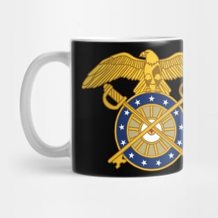 Quartermaster Corps Branch wo txt Mug